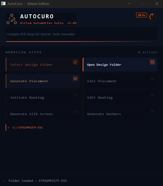 AutoCuro · Altium Edition