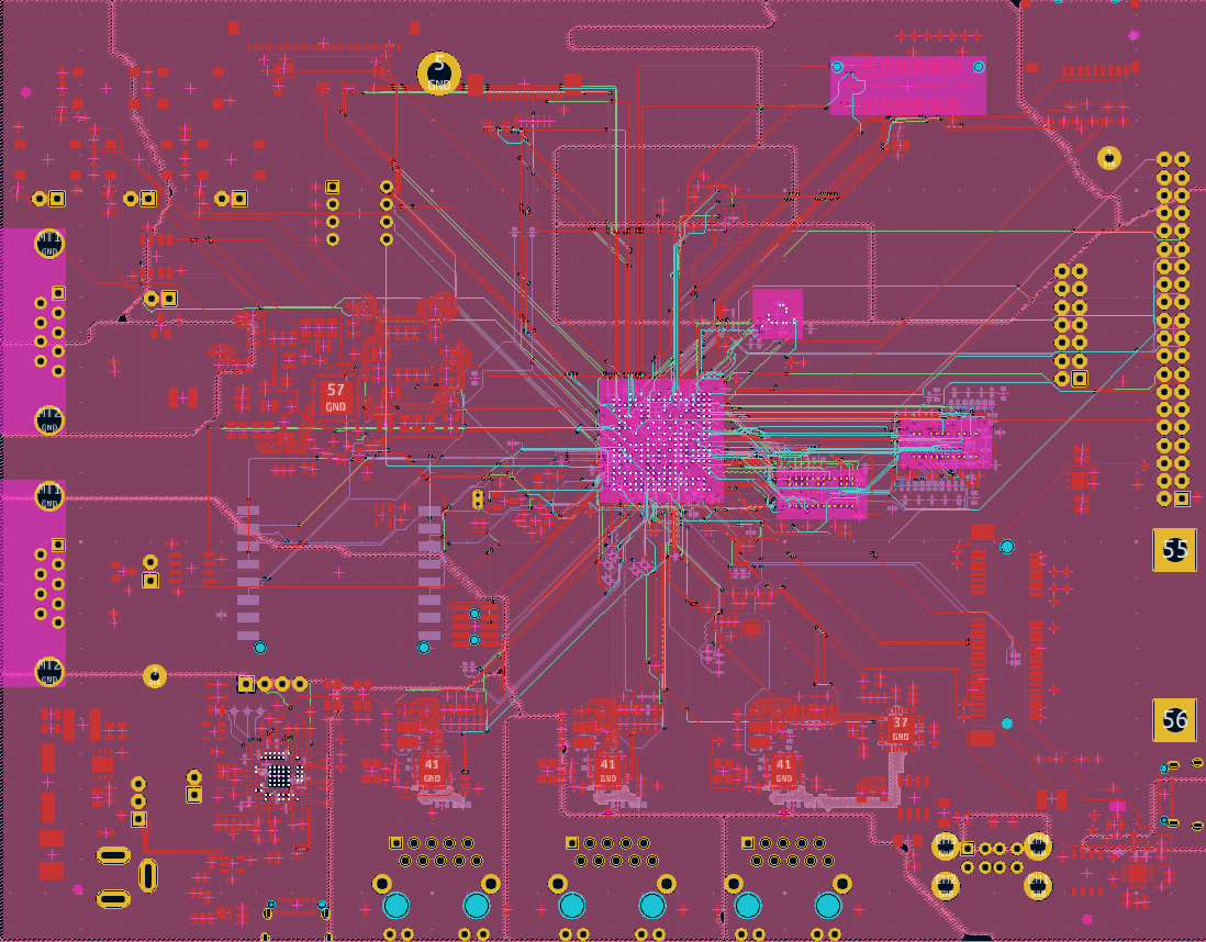Placeholder for a complex PCB design