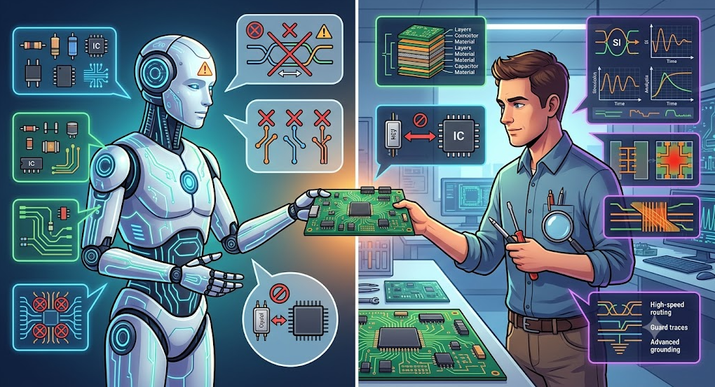 Placeholder comparing automation and engineering responsibilities
