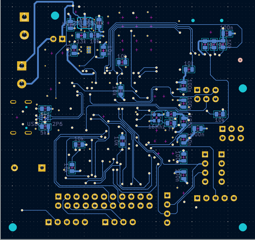 Automated Bottom Layer Routing
